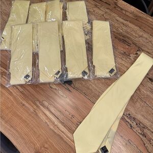 Pale Yellow Tie (sold separately)